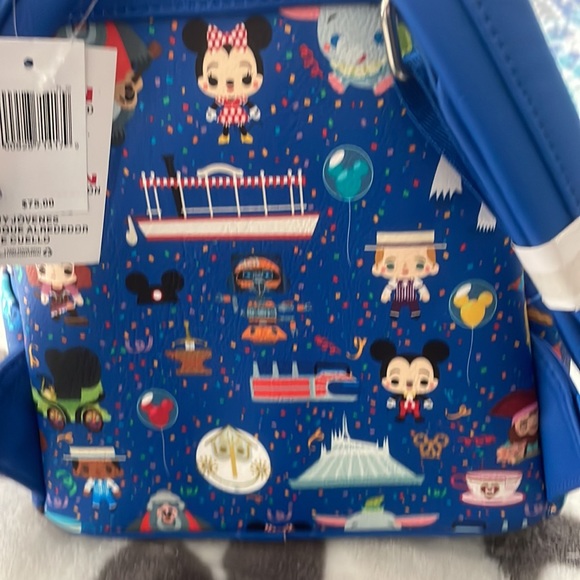 Disney Loungefly Chibi Icon Backpack/Card Holder - Picture 10 of 12